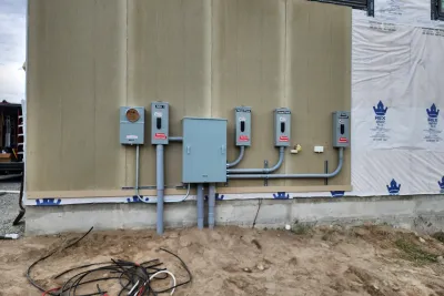 New construction electrical service upgrade panel installation by Phase 3 Electric in Monroe WA